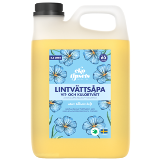 Ekotipset linoljesåpe klesvaskemiddel 2,5 l