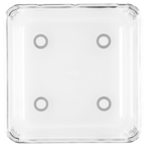 Skuffeinnsats transparent høyde 7,3 cm