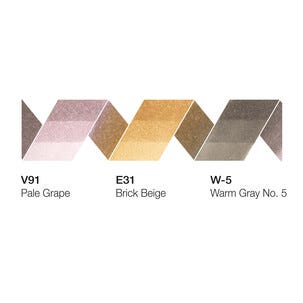 Copic Ciao Layer & Mix, pennor Pet Palette, 3-pack