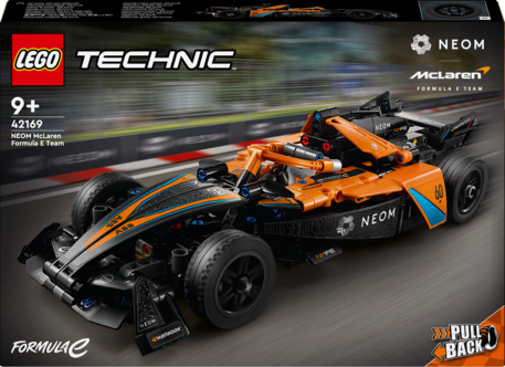 LEGO Technic NEOM McLaren Formula E Race Car 42169, fra 9 år