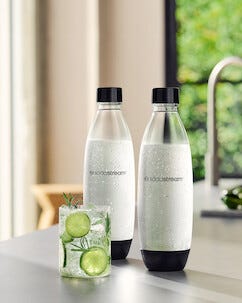 SodaStream Fuse Pullo, konepestävä 1 litra, 2 kpl