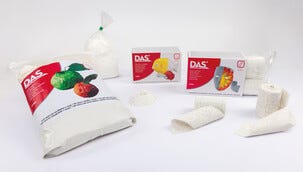 DAS papier-maché pulverbaserat, 1 kg
