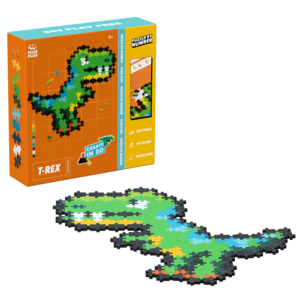 Plus Plus Puzzle By Number T-Rex 250 bitar, från 5 år