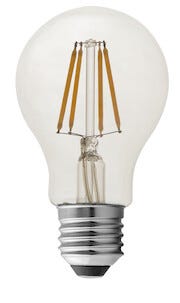 Himennettävä LED-lamppu E27 Clas Ohlson