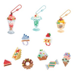 Aquabeads Sweet Accessory Set Makeiset, 700 vesihelmeä, yli 4-vuotiaille