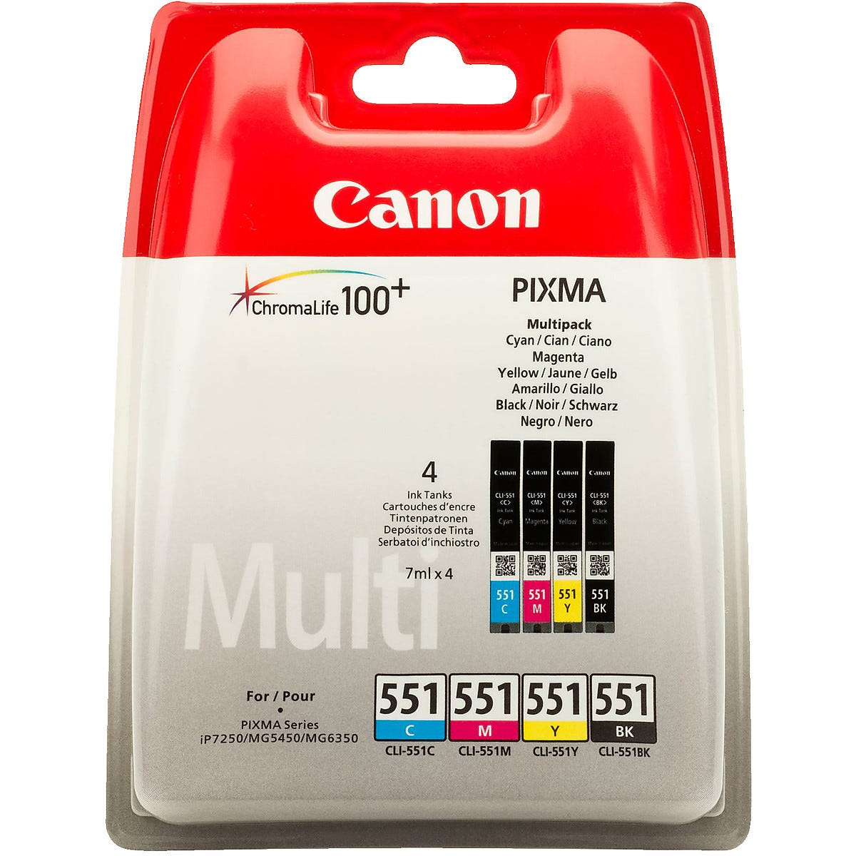 Canon PGI 550 CLI 551 blekkpatron | Clas Ohlson Canon PGI 550 CLI 551 blekkpatron | Clas Ohlson