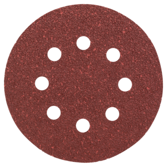 Bosch PEX/Orbit slipepapir P120 rondell 125 mm, 5-pakning