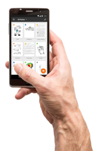 Whitelines collegeblokk A4 ruter