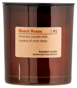 Duftlys med rapsvoks