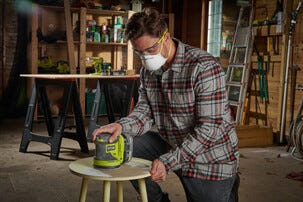 Ryobi R18ROSN-0 eksentersliper One+ 18V, batteridrevet