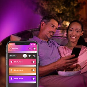 Philips Hue WCA Lily XL Spotlight utomhus, 1-pack