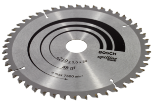 Sågklinga 210 x 30 mm 48T, Bosch