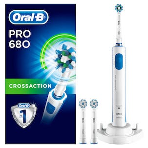 Oral-B PRO 680 Cross Action elektrisk tannbørste