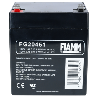 Batteri Fiamm 12 V/4,5 Ah AGM