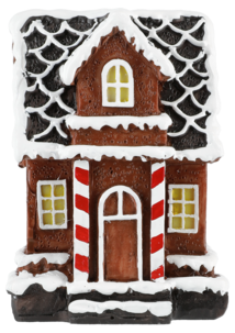 Dekorfigur med LED-lys