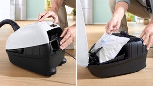 Bosch Serie 4 dammsugare med HEPA, BGL38WH2, vit