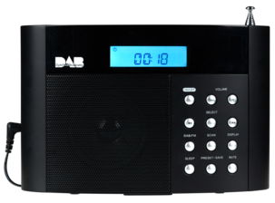 DAB+/FM-radio Exibel