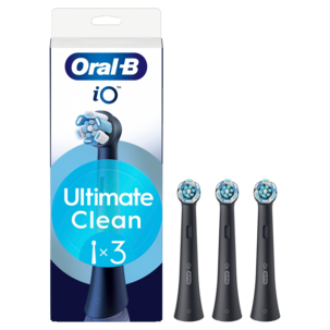 Oral-B iO Ultimate clean borsthuvud, svart