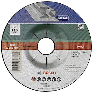 Katkaisulaikka metallille 115 mm, Bosch