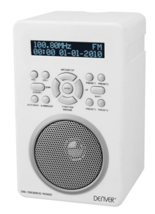 DAB/FM-radio/MP3-högtalare Denver TR-43C PLUS
