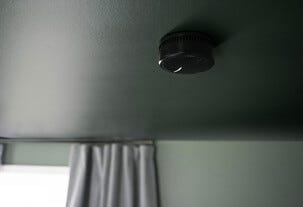 Housegard Black10 brandvarnare, svart