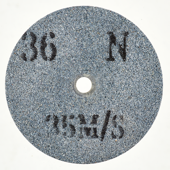 Slipestein P36 til benkslipemaskin, 125 x 16x 12,7 mm