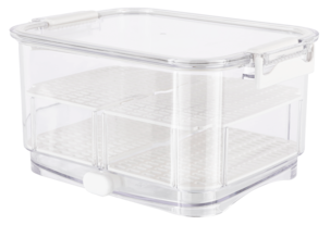 Duo Medium oppbevaring grønnsaker, 2,4 l