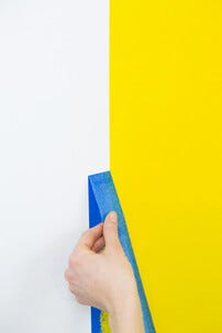 Scotch blå maskeringsteip for skarpe linjer, 24 mm x 41 m