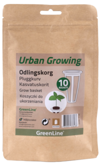 Greenline Urban Growing odlingskorgar, 10-pack