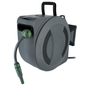 Automatisk slangvinda med fjärrkontroll, för vägg, 30 m