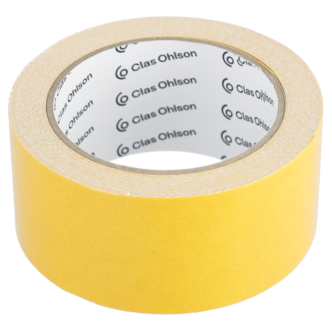 Dobbeltsidig teppetape hvit, 50 mm x 15 m