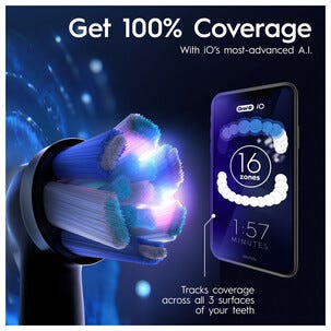 Oral-B iO 10 Sense Sähköhammasharja, 7 harjaustilaa