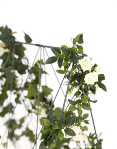 Växtstöd utfällbart, metall