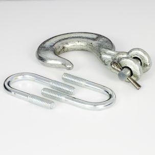 Asennusosat koukulla