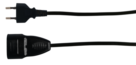 Skjøteledning 2 m Euro