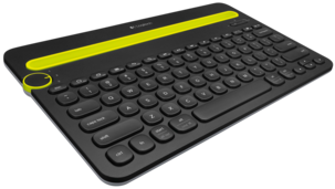 Logitech K480, Bluetooth-tastatur med stativ