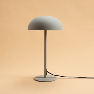 Gustav bordlampe metall grå 44 cm, Northlight
