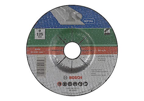 Slipskiva för metall 125 mm, Bosch