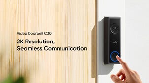 Eufy C30 trådlös dörrklocka med kamera 2K batteridriven