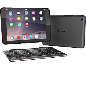 Fodral med tangentbord för iPad Mini, Zagg Slim Book