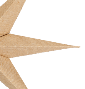 Adventsstjärna jute 70 cm, Northlight