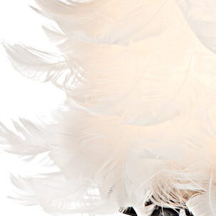 Höyhenkuusi LED, 41 cm