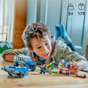 LEGO City Polisens mobila hundträning 60369, från 5 år