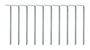 Markspik för tält, presenningar och markduk, 10-pack
