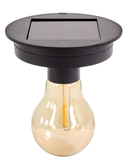 Solcell 100 mm med lampglob 51 mm
