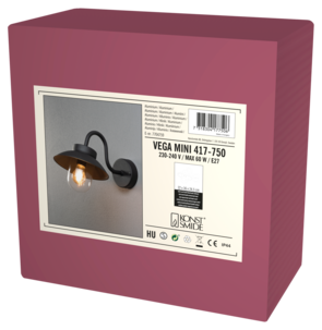 Ulkoseinävalaisin, tallivalaisin Vega mini, Konstsmide