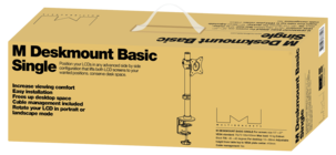 Multibrackets M deskmount Basic monitorarm, VESA, enkel