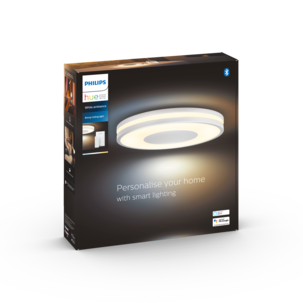 Philips Hue White Ambiance Being taklampe med dimmer, hvit