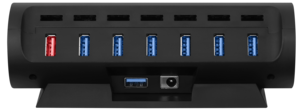 Streamplify Hub Ctrl 7, 7-portars USB-hub med RGB