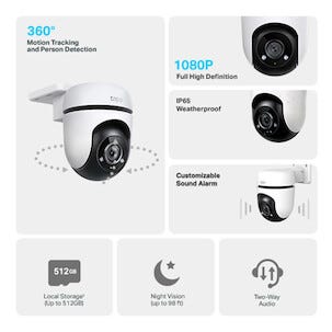 TP-Link Tapo C500 Valvontakamera ulkokäyttöön WiFi
